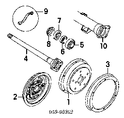 0926935009000 SUZUKI Cojinete de rueda original y equivalente