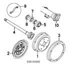 0926935009000 SUZUKI Cojinete de rueda original y equivalente