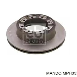 MPH35 MANDO Pastillas de freno traseras original y equivalente