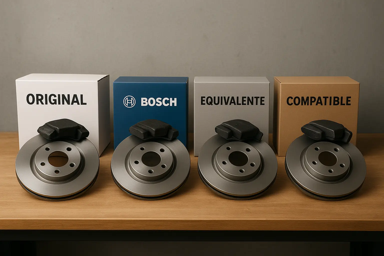 Diferencia entre recambio original y pieza OEM